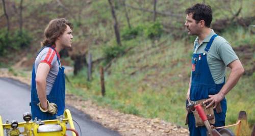 Emile Hirsch and Paul Rudd get on each other's nerves in 'Prince Avalanche'.