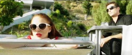 Lindsay Lohan and James Deen (yes, that's a stage name) confront an exhausted, post-film landscape in 'The Canyons'.