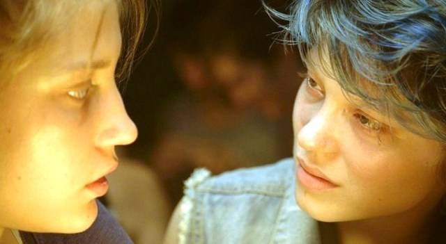 Adèle Exarchopoulos and Léa Seydoux in 'Blue is the Warmest Color'