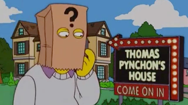 Once, Thomas Pynchon cameo'd on 'The Simpsons.' Or did he?