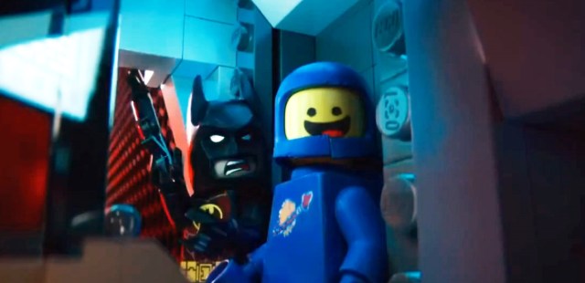 Batman and Random '80s Spaceman Guy Battle the Forces of Evil and Conformity in 'The Lego Movie'