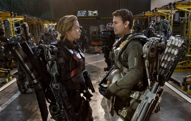 Emily Blunt, Tom Cruise in 'Edge of Tomorrow' (Warner Bros. Pictures)