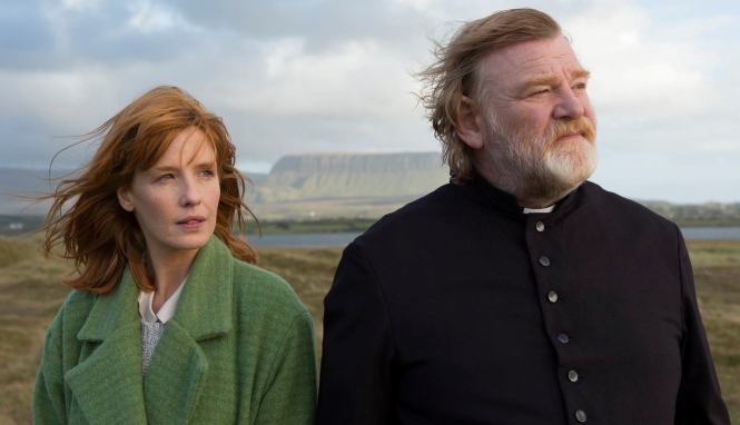 Kelly Reilly and Brendan Gleeson in 'Calvary' (Fox Searchlight)
