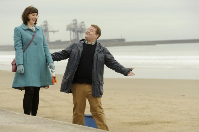 Alexandra Roach gets charmed by James Corden, playing an unlikely opera singer from Wales, in 'One Chance' (Weinstein)