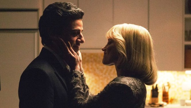 Oscar Isaacs and Jessica Chastain plot in 'A Most Violent Year' (A24)