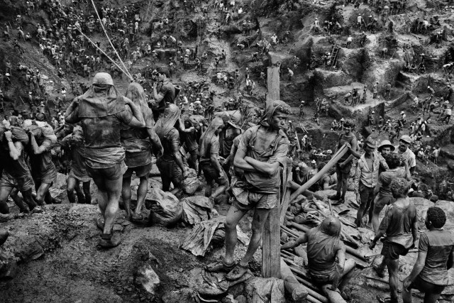 One of Sebastio Salgado's iconic photographs in 'The Salt of the Earth' (Sony Pictures Classics)