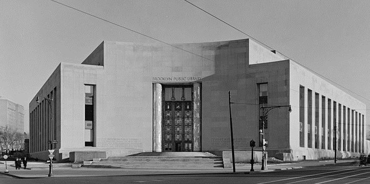 Brooklyn's Central Library - a sweet place to write (Library of Congress).