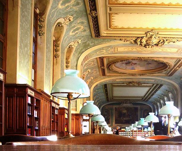 The library at Paris's La Sorbonne (Zantastik).