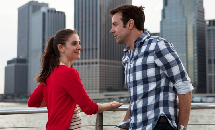 Alison Brie and Jason Sudeikis try to resist each other's charms in 'Sleeping with Other People' (IFC Films)