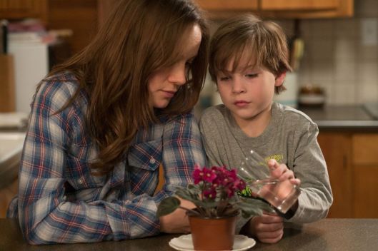 Brie Larson and Jacob Tremblay in 'Room' (A24)