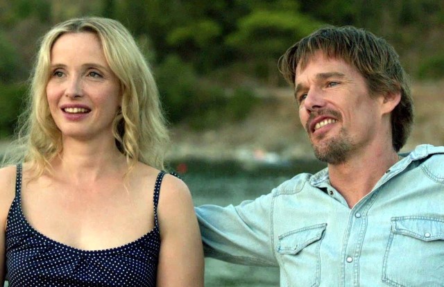 Julie Delpy and Ethan Hawke in Linklater's 'Before Midnight' (2013)